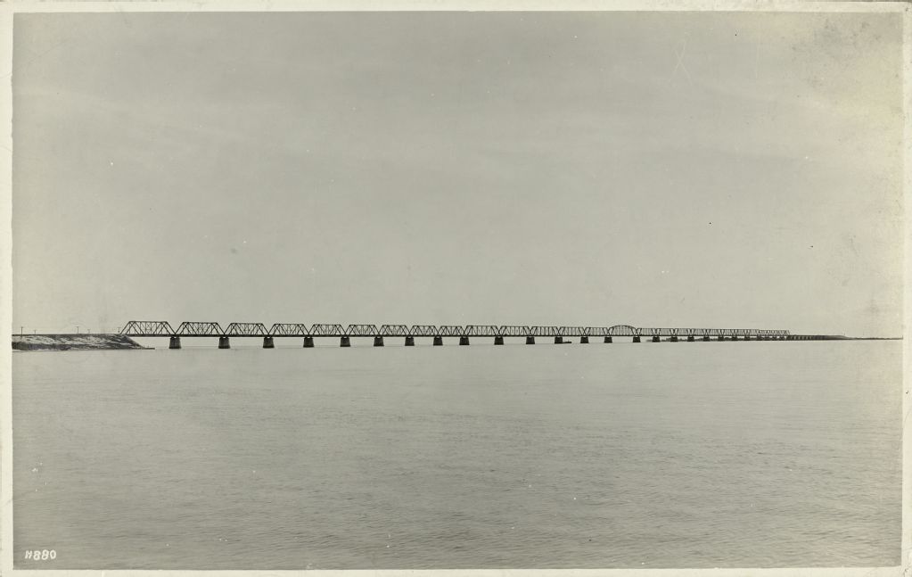Bahia Honda Bridge, Florida East Coast Railway (FEC) Ry