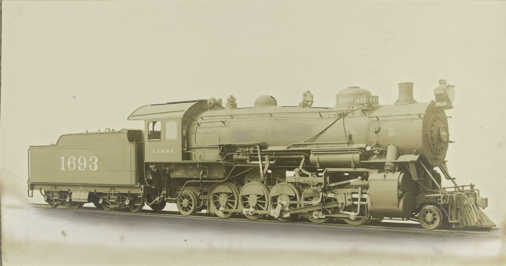 Baldwin Locomotive Works, Philadelphia (BLW) class 14-50-1/4-F, 21, c/n 38191, Atchison, Topeka and Santa Fe Railway (AT&SF) 1693