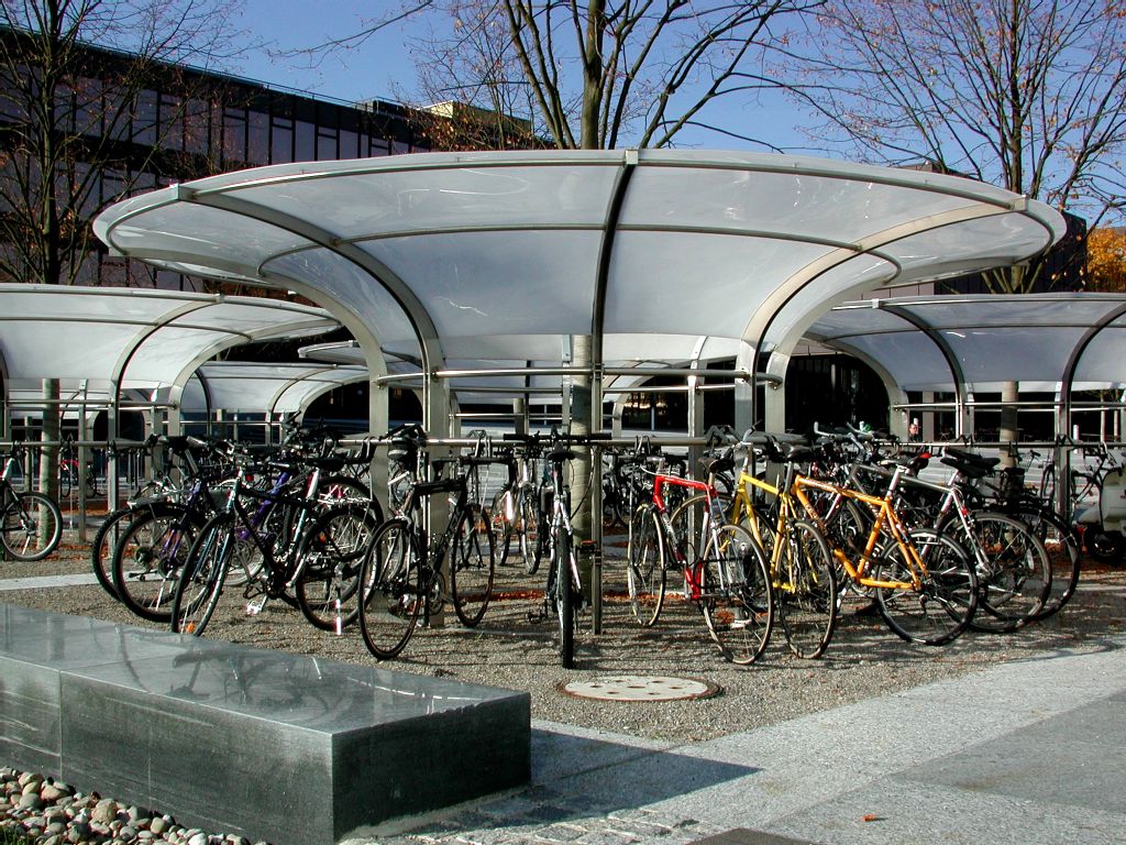 Zurich-Hönggerberg, bicycle stand