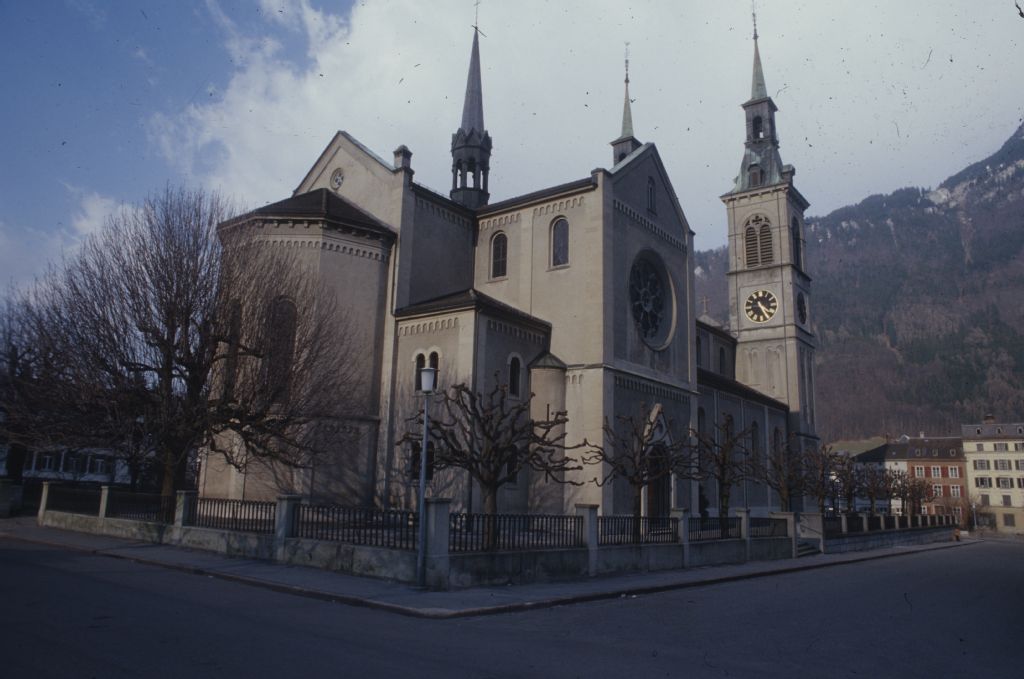 Glarus, city church
