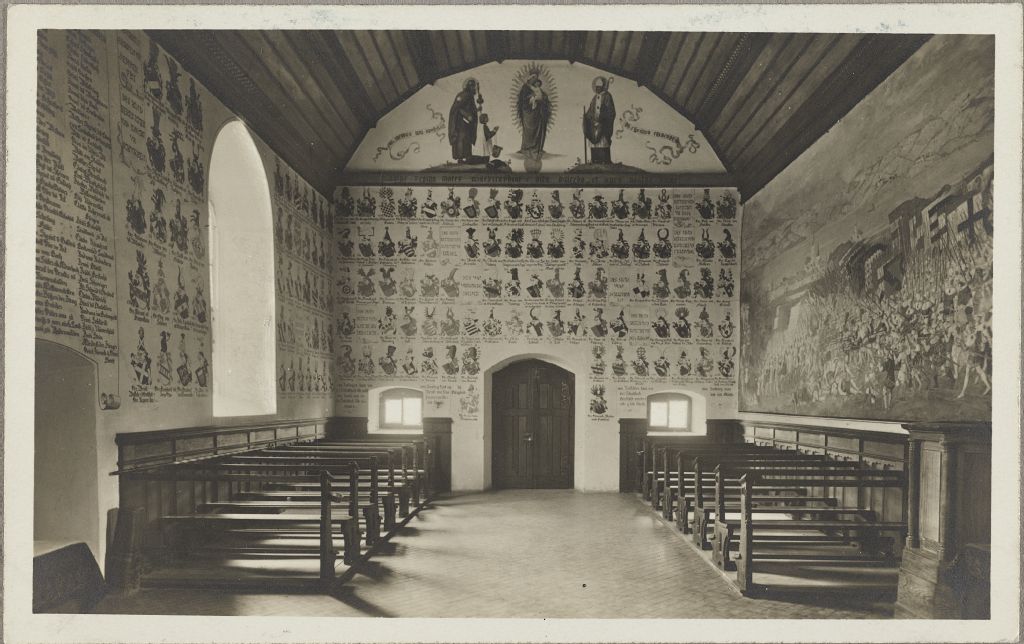 Sempach, slaughter chapel, interior
