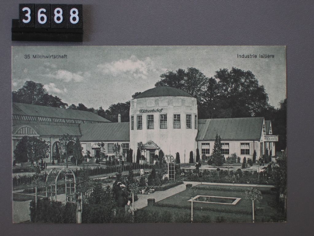 Swiss National Exhibition, 1914, Berne, Dairy Industry = Industrie laitière