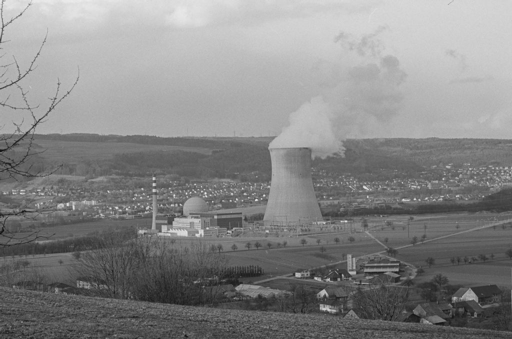 Leibstadt, nuclear power plant, view to the northeast (NE)