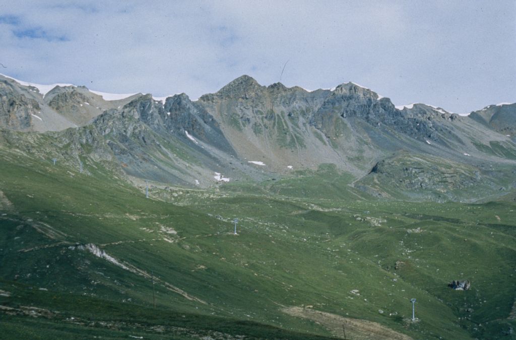 Scuol, Era Champatsch, view to approx. north-northwest (NNW)