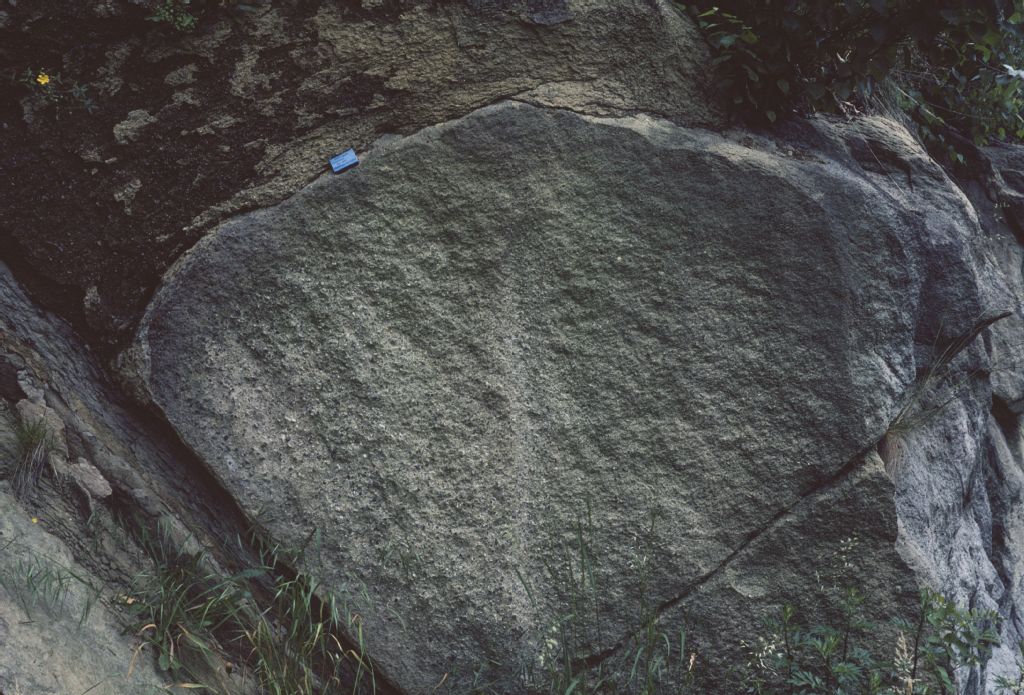 Thick-bedded turbidite, Basin plain, Pontida Fm. Turonian