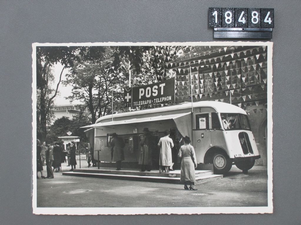 Zürich, Schweizerische Landesausstellung, 1939, Postdienst