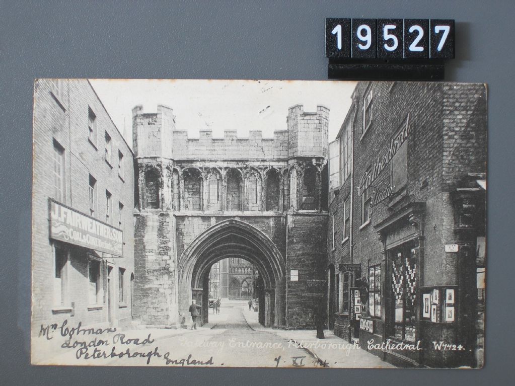 Peterborough, Cathedral, Gateway Entrance