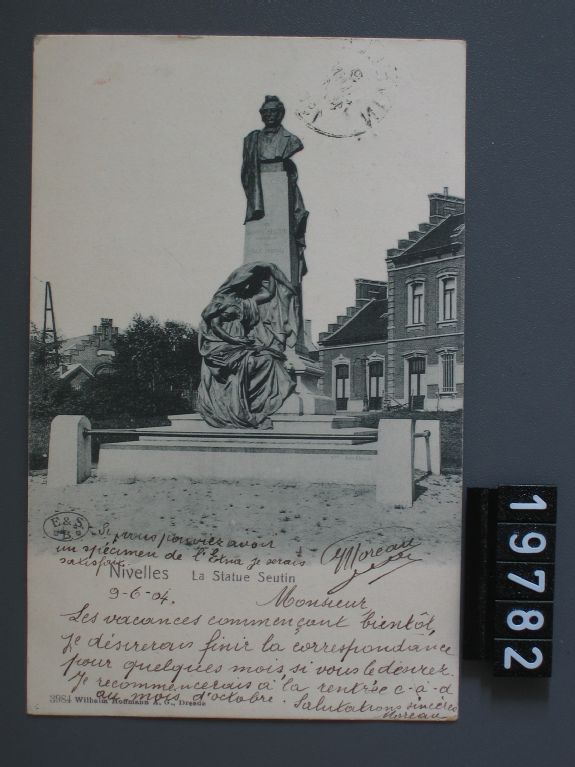 Nivelles, La Statue Seutin