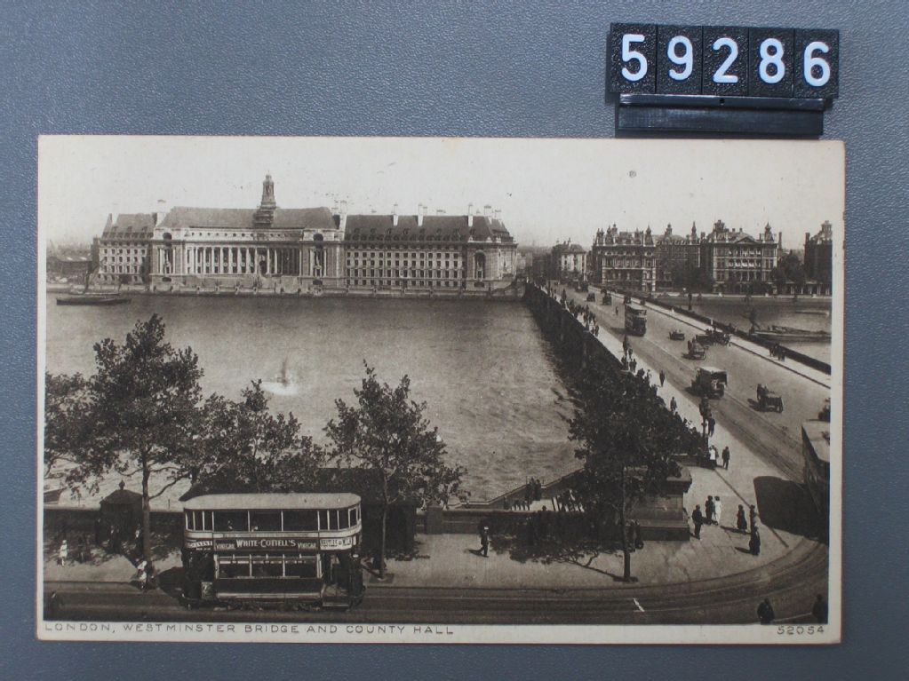 London, Westminster Bridge and County Hall