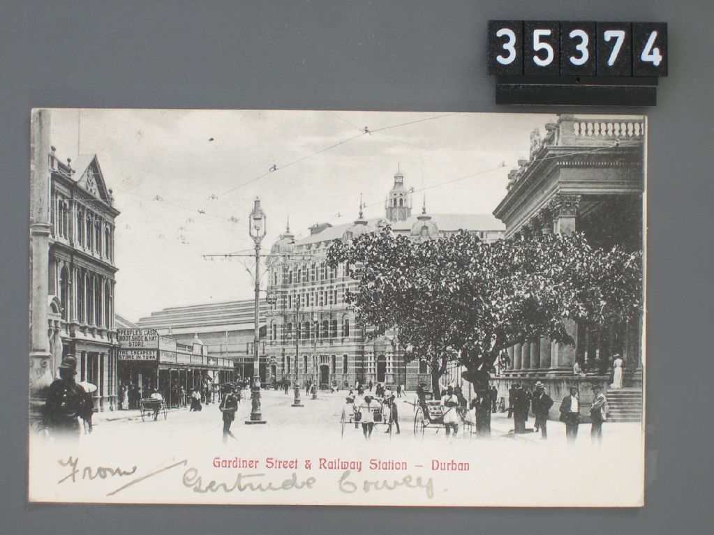 Durban, Gardiner Street & Railway Station