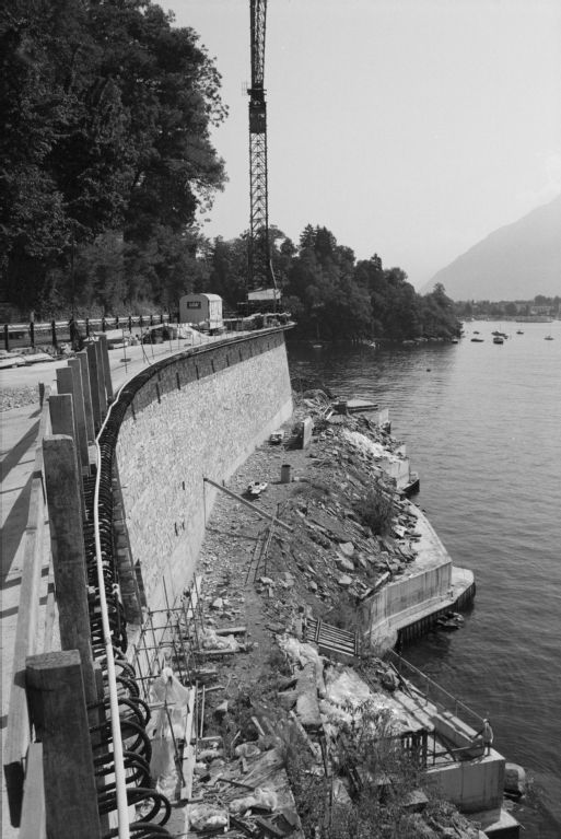 Ascona, Ronco, construction of Losone-Ronco bypass tunnel