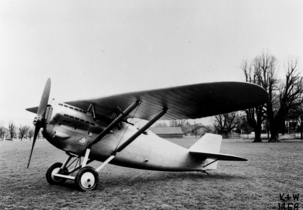 Dewoitine D-21f on the ground in Thun