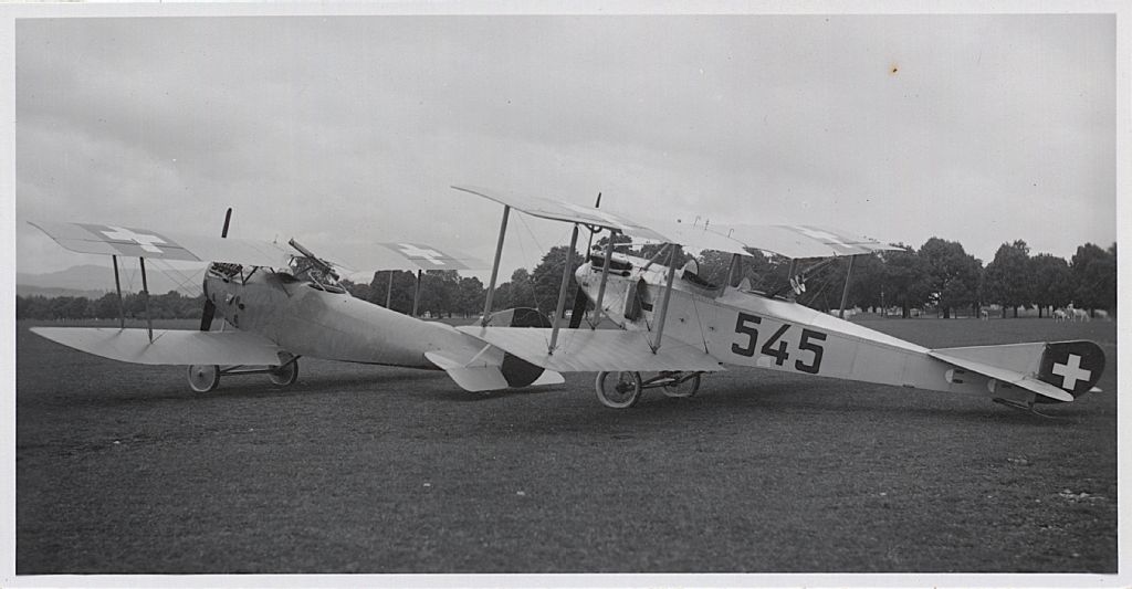 Biplane Haefeli DH-3 (M IIIa), 545 on the ground