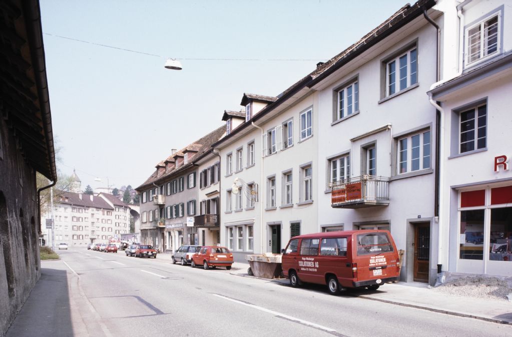 Schaffhausen, development at the east end of the city