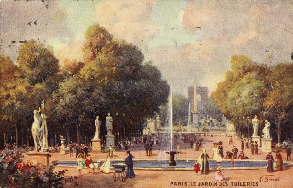 Paris, le Jardin des Tuileries