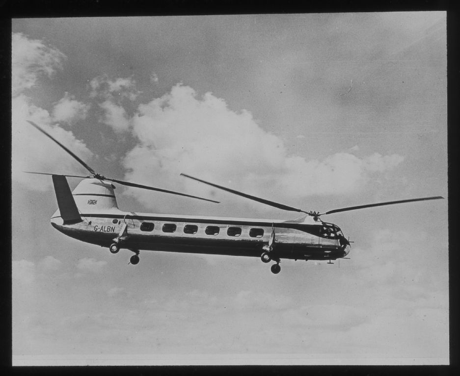 Bristol 173, G-ALBN in flight