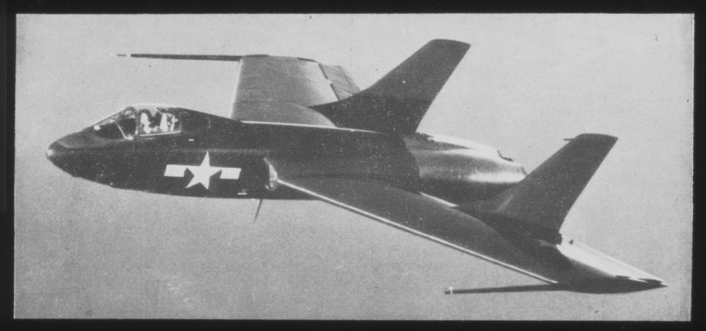 Chance Vought XF-7U-1 Cutlass, TG283, Marine-Jagdflugzeug