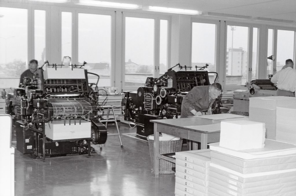 Swissair Printing and Copy Service (FAD) at Zurich-Kloten