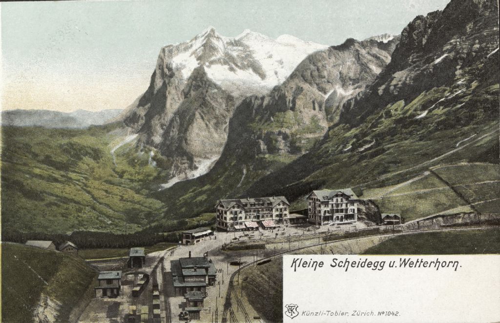 Kleine Scheidegg & Wetterhorn