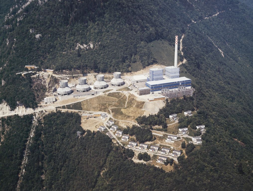 Vouvry, Chavalon thermal power station