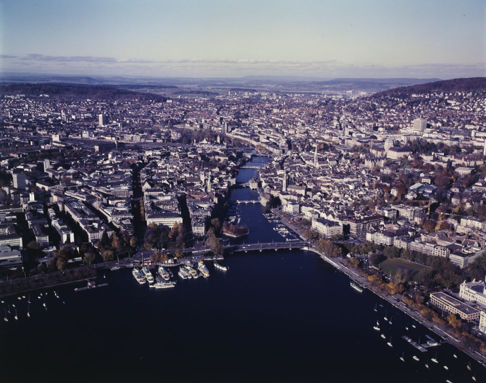 Zurich from lake