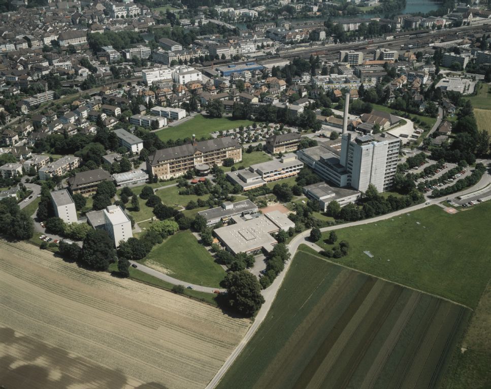 Solothurn, Schöngrüen, Bürgerspital, view to northeast (NE)