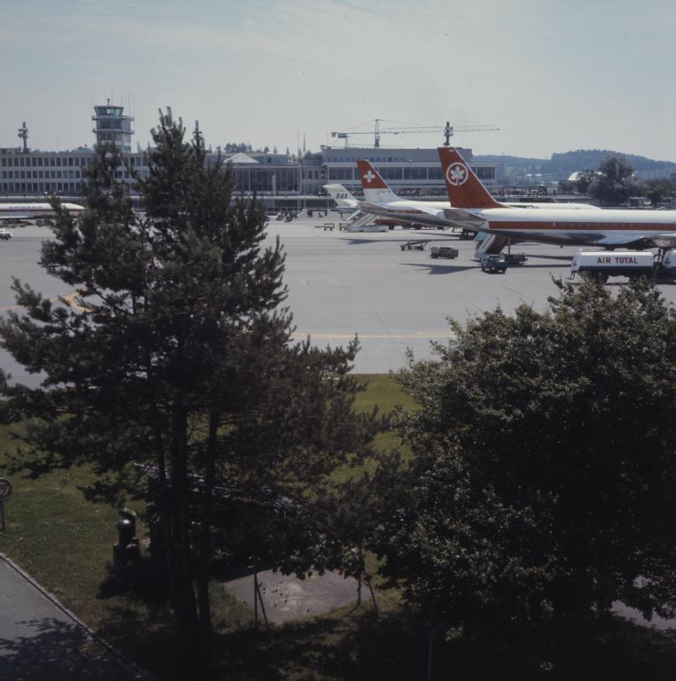 Various machines at Zurich-Kloten Airport