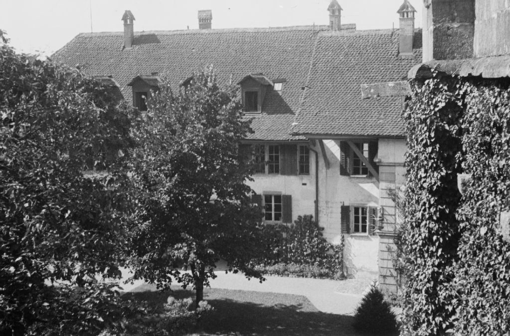 Schloss Lenzburg im Besitz von Lincoln Ellsworth, Aussenansicht