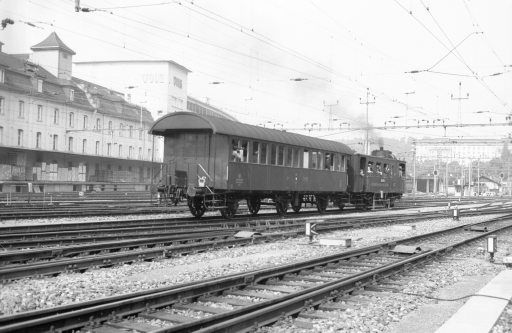 Winterthur, Uerikon-Bauma-Bahn (UeBB) steam railcar CZm 1/2