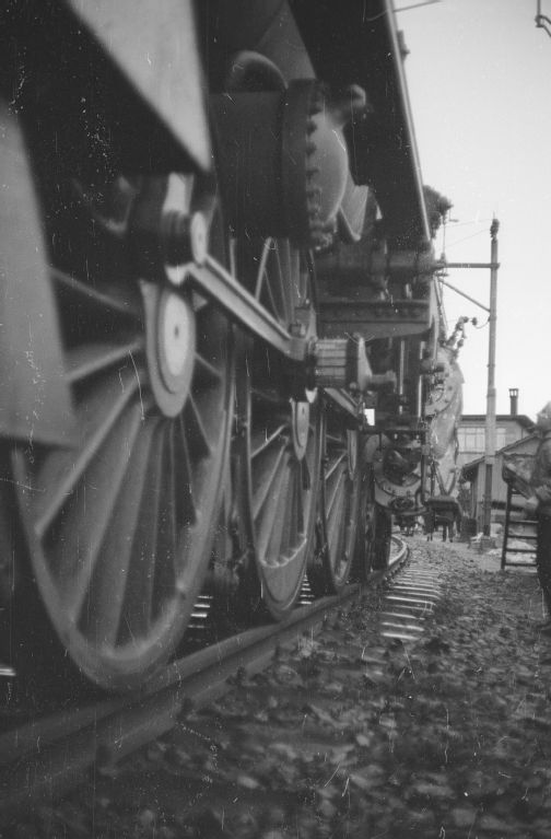 Frauenfeld, SBB depot, steam locomotive S3/6 Lory