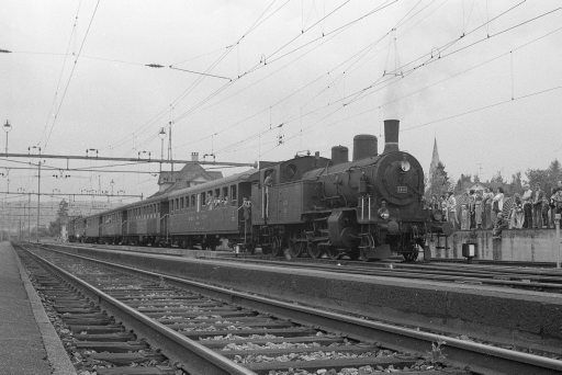 Oberwinterthur, SBB, 100 years SNB, Eb 3/5 5810 with platform car