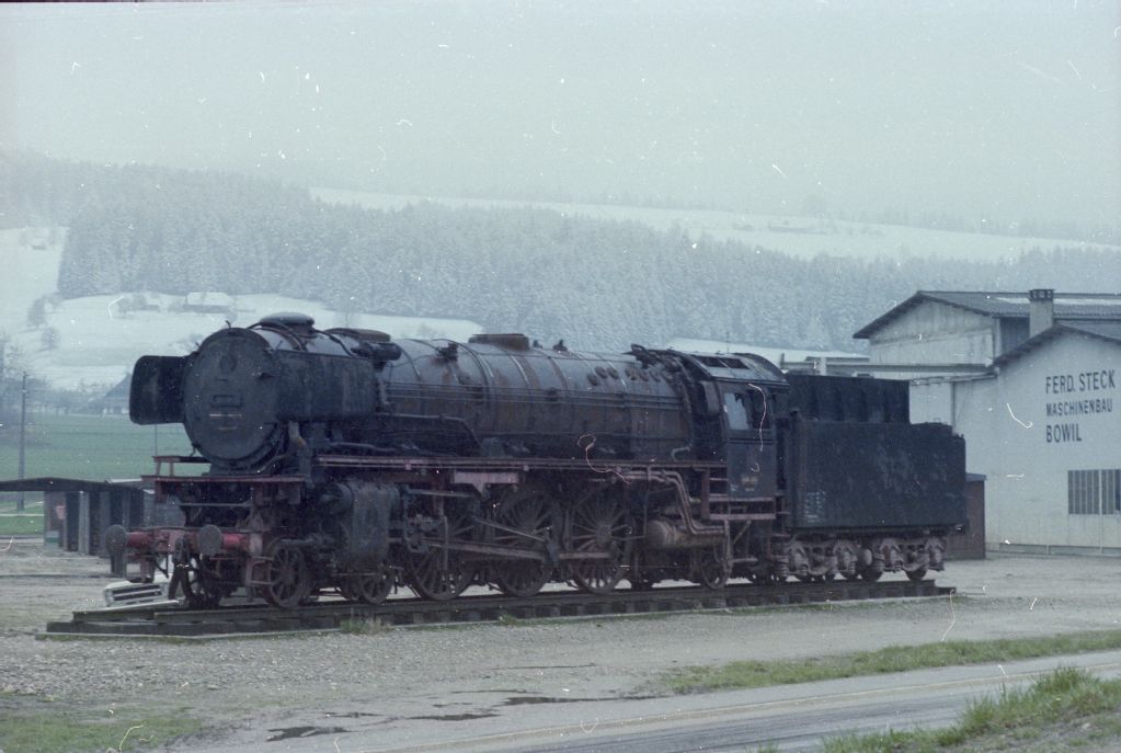 Bowil, steam locomotive ex DB 01 180, Henschel FNr.22923