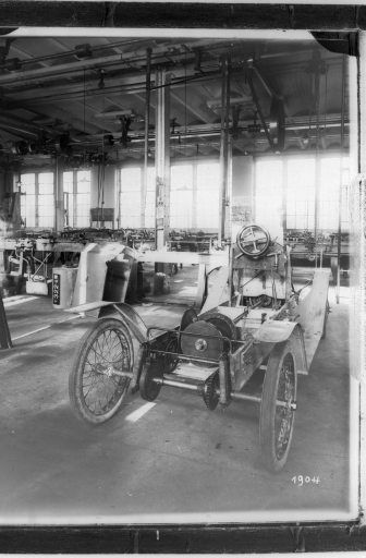 Canton ZH, Uster, Zurich Turicum, Fischer cars 1904/1908, repro