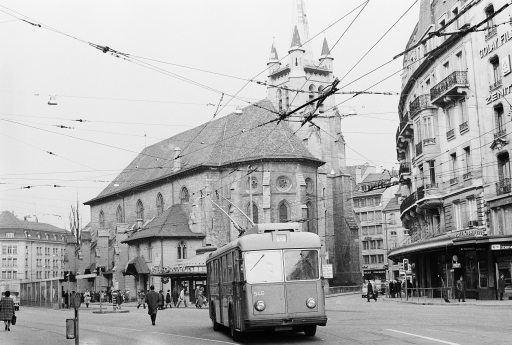 Lausanne, TL Trolleybus 546