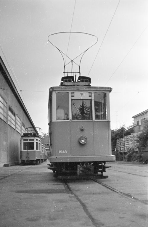 Zürich, VBZ-Depot Irchel, Dienstwagen 1948