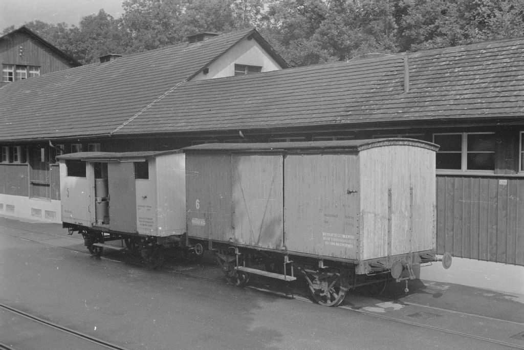 Kemptthal, soup factory Maggi, freight car 1870s