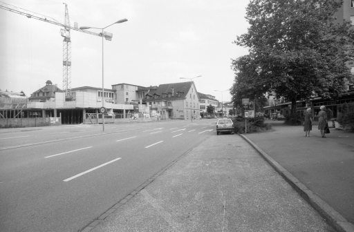 Uster, Zürcherstrasse, view to the east (E)