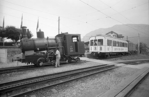Canton SZ, Arth, Arth-Goldau, SBB ARB Reiterbf., depot with 6,8,11,20
