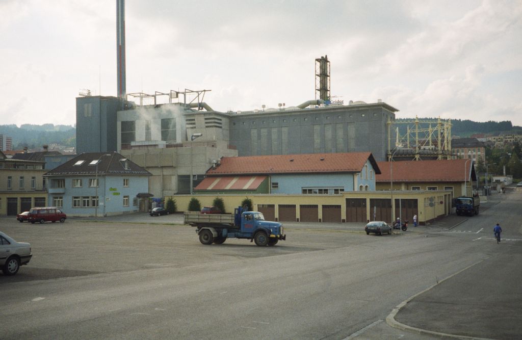 La Chaux-de-Fonds, Rue du Marais, area of the former gasworks, Cidor, view to northwest (NW)
