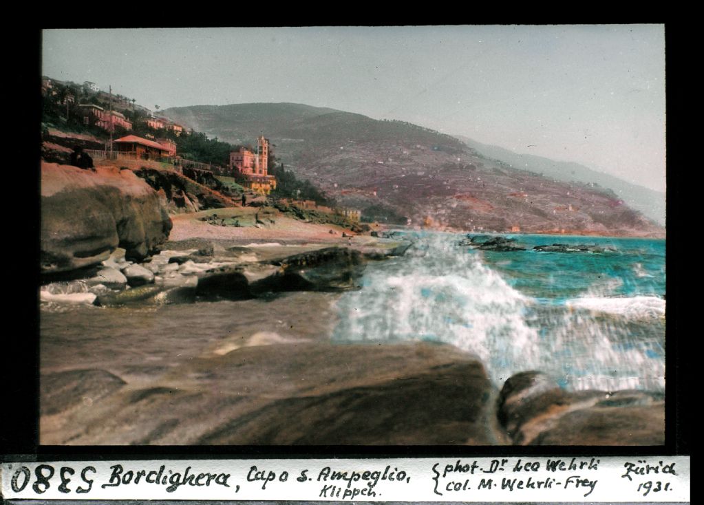 Bordighera, Capo S. Ampeglio, cliffs