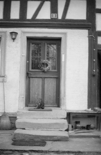 Alten, Marthalerstrasse 9, E-Seite, Tür
