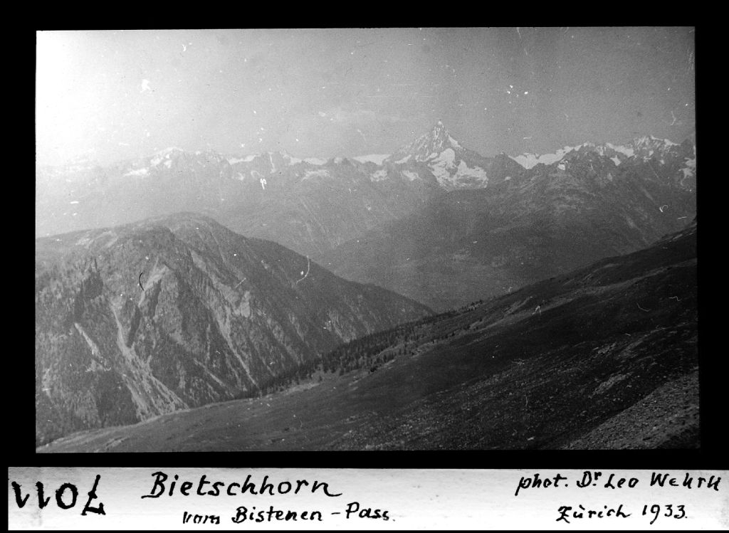 Bietschhorn vom Bistenen-Pass [Bistine-Pass]