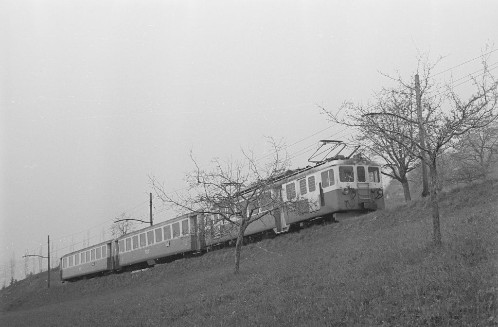 Montreux - Chamby, MOB, railcar BDe 4/4, series 3001 ff, SIG/BBC, 1944-46