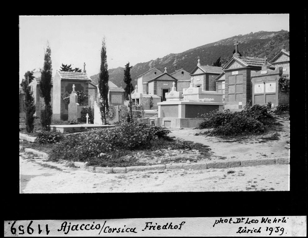 Ajaccio, Corsica, Cemetery