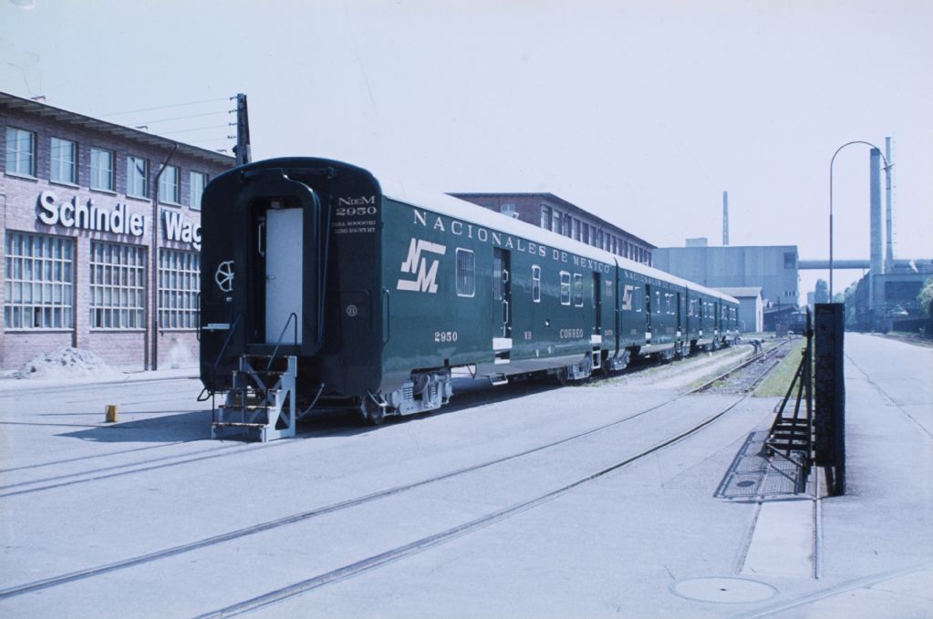 Mexican railroad cars, Schindler manufacture