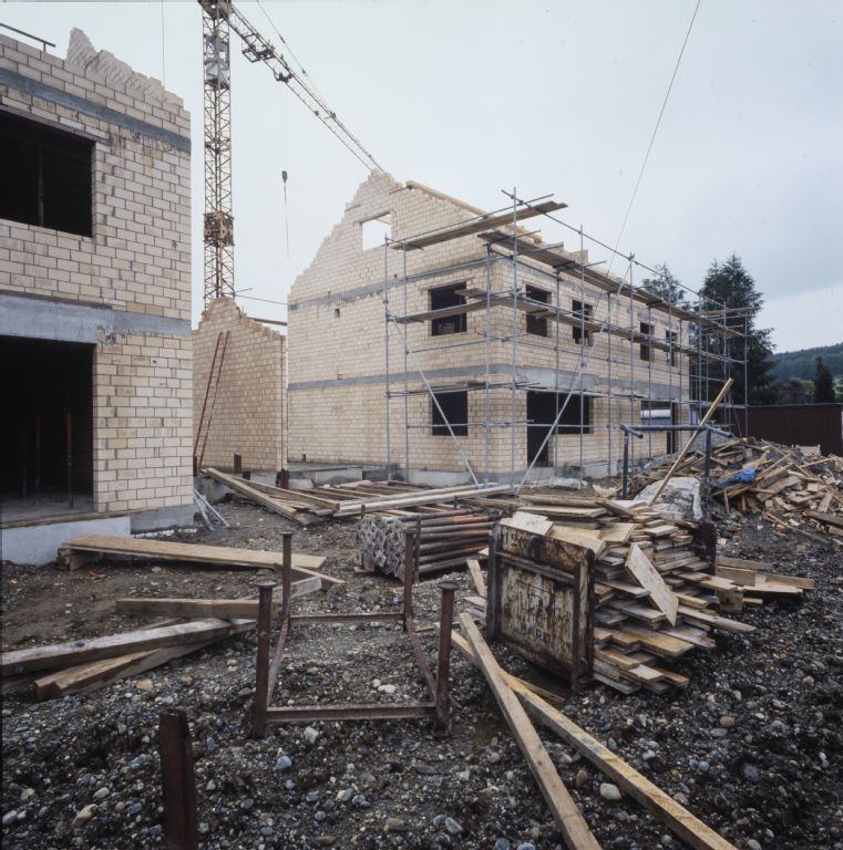 Embrach, construction of a single-family house