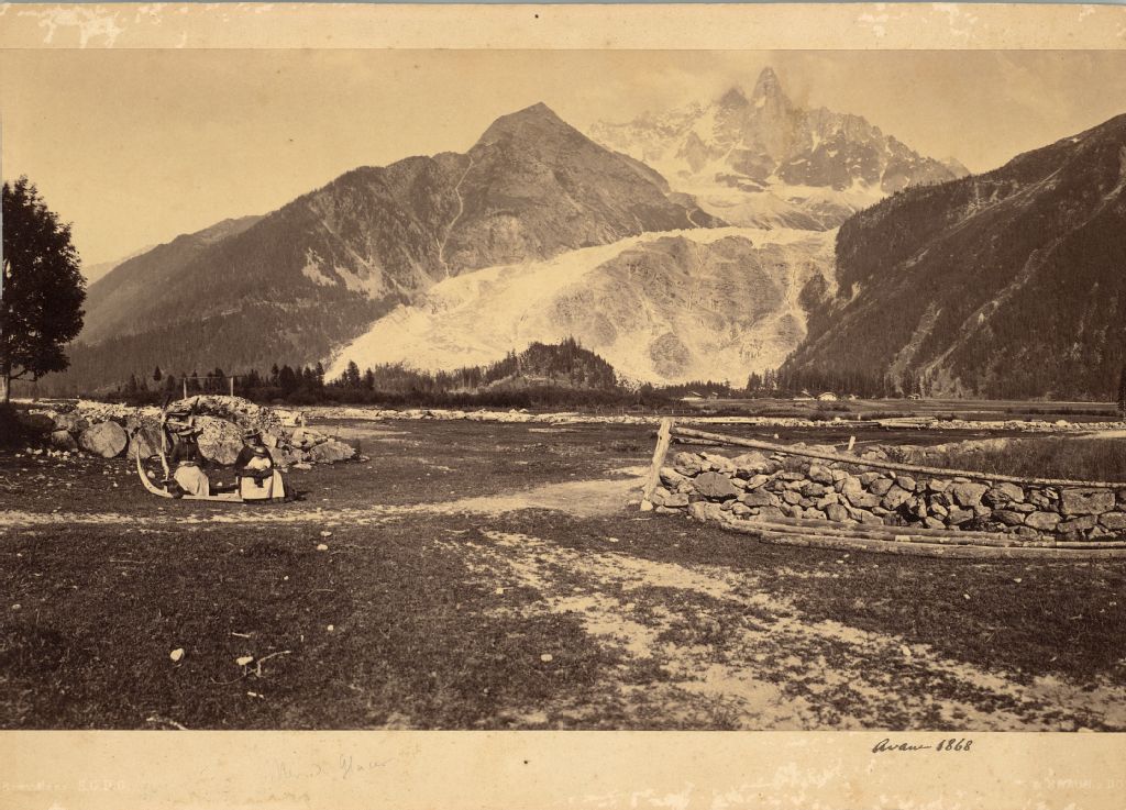 Mer de Glace [Glacier des Bois], avant 1868