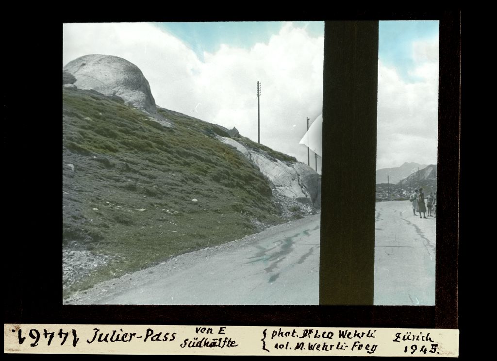 Julier Pass from east, south half