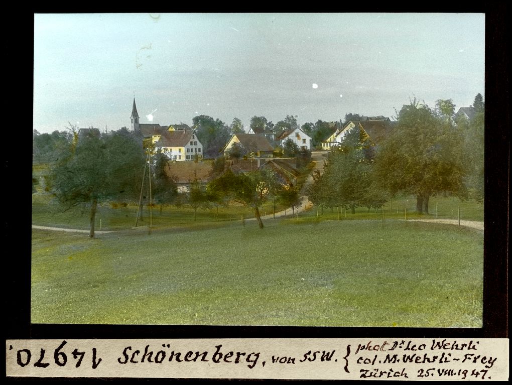 Schönenberg, from south-southwest