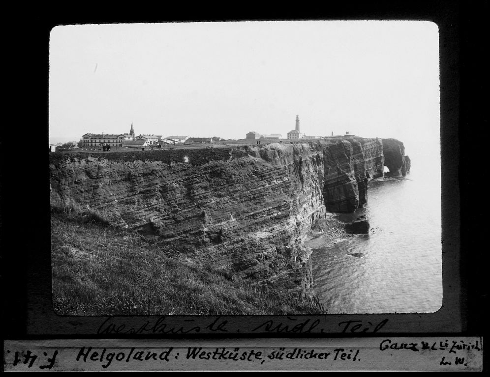 Heligoland, west coast, southern part